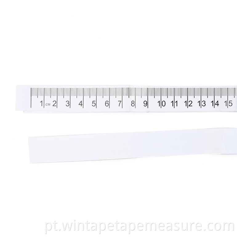 Cabeça de papel ecologicamente correta de 150 cm fita métrica presentes para dentistas calculadora régua promocional com seu logotipo
